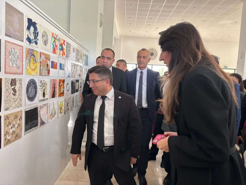 BAÜN Uluslararası Mini Works 2025 Sergisi Açıldı - Resim: 1