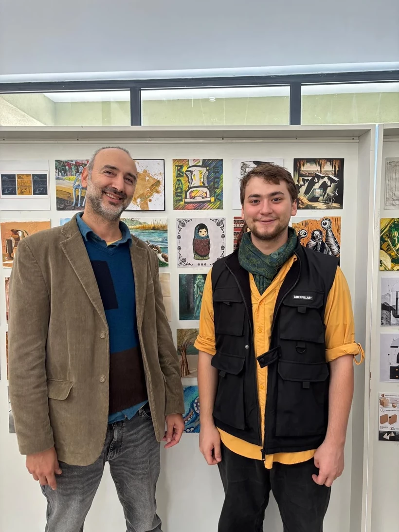 BAÜN Uluslararası Mini Works 2025 Sergisi Açıldı - Resim: 3