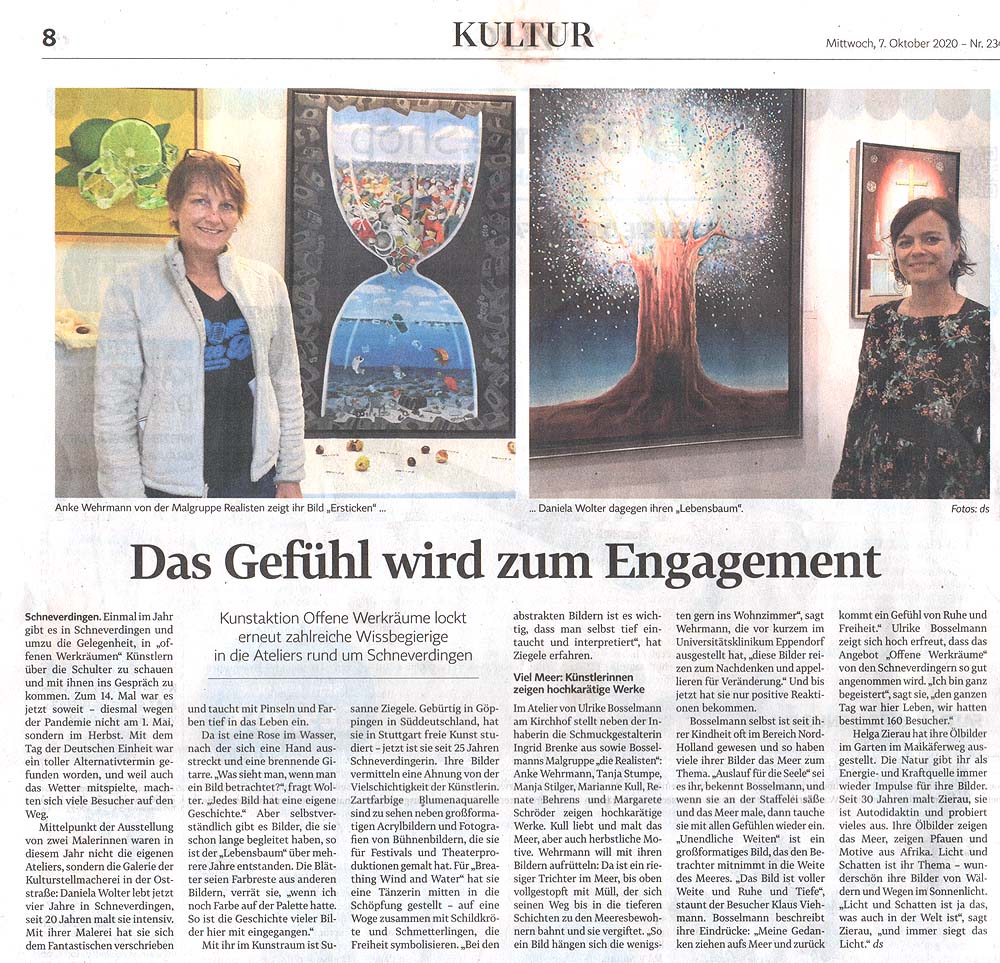 B&Ouml;HMEZEITUNG vom 07. Oktober 2020