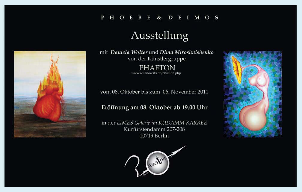 Einladung zur Ausstellung